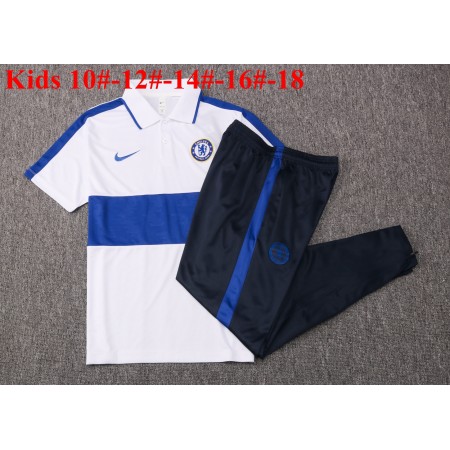 Chelsea 2020/21 Barn Tränings Polo M001